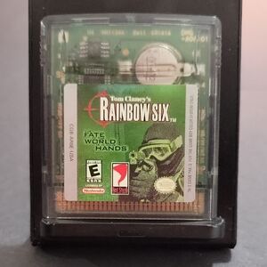 Nintendo Game Boy Color Tom Clancy's Rainbow Six Cartridge - Green